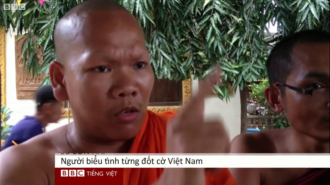 Nhà sư Khmer phản đối chính phủ VN
