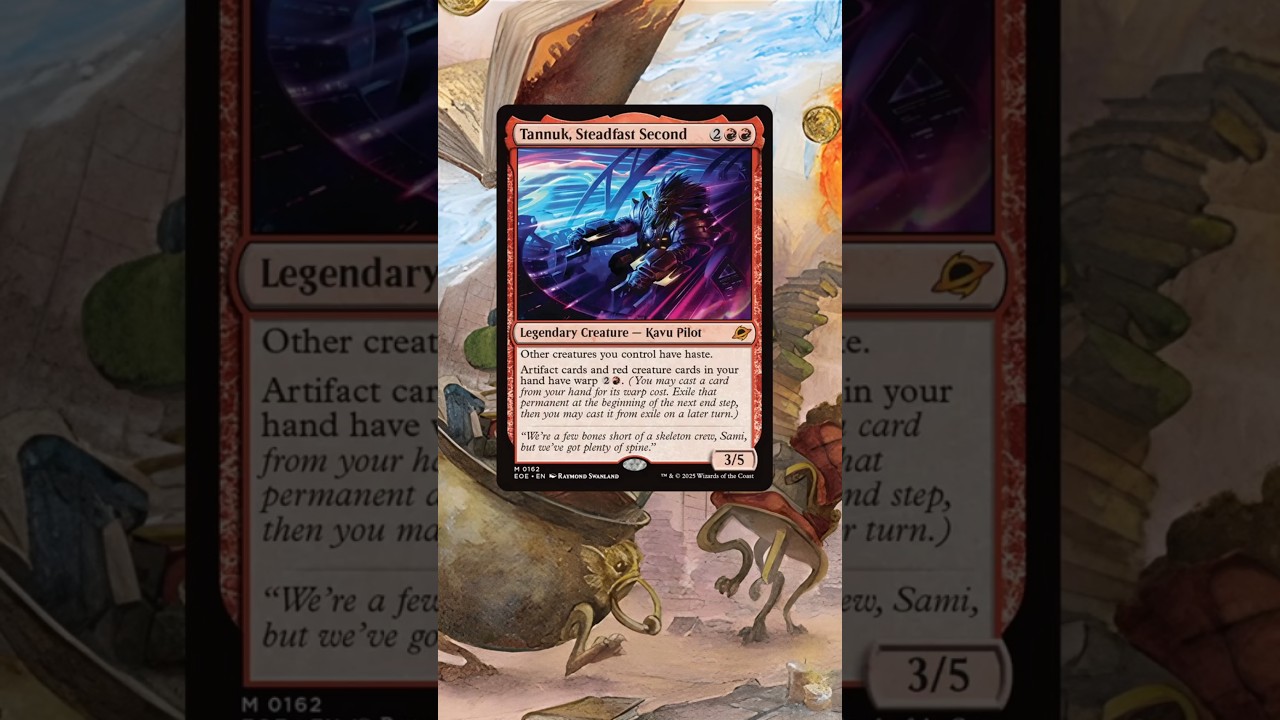 Tannuk, Steadfast Second, Commander Review  #mtg #shorts