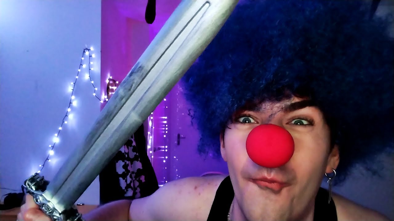 ASMR po polsku CHORY PSYCHICZNIE KLAUN FRYZJER roleplay