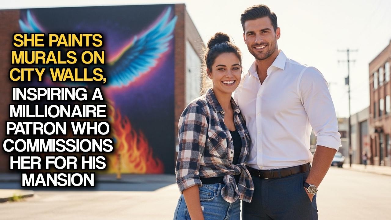 She Paints Murals on City Walls, Inspiring a Millionaire Patron Who Commissions Her for His Mansion