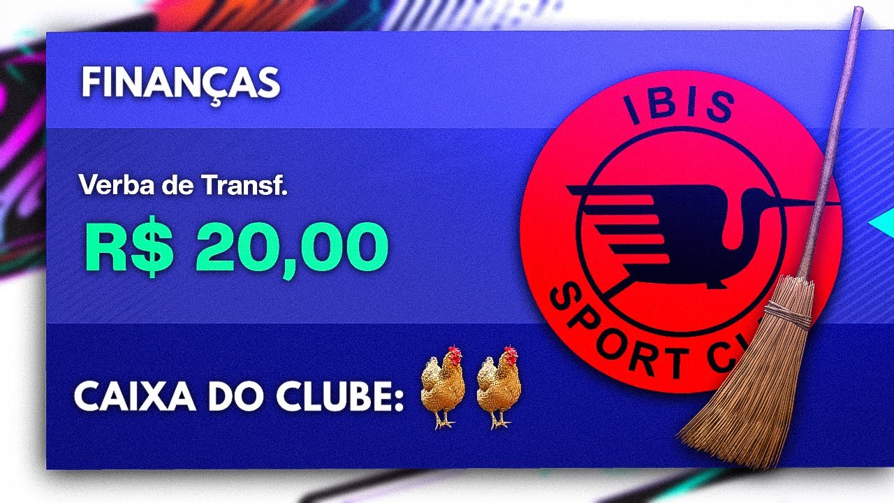 Tentei salvar o Íbis SEM dinheiro e com uma VASSOURA