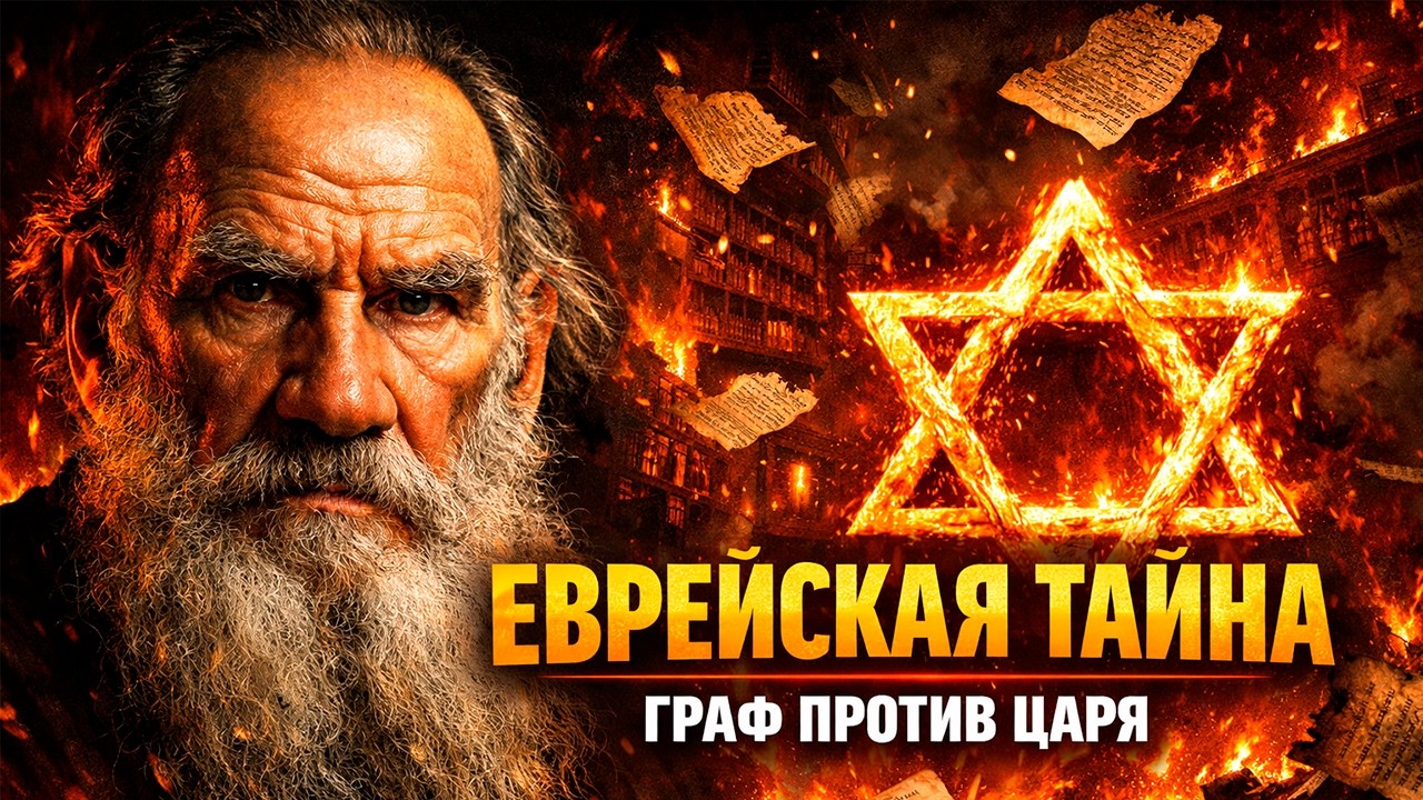 ЛЕВ ТОЛСТОЙ: Заговор Против Синода — Как Граф Спас Евреев И Стал Врагом Номер Один Для Царя!