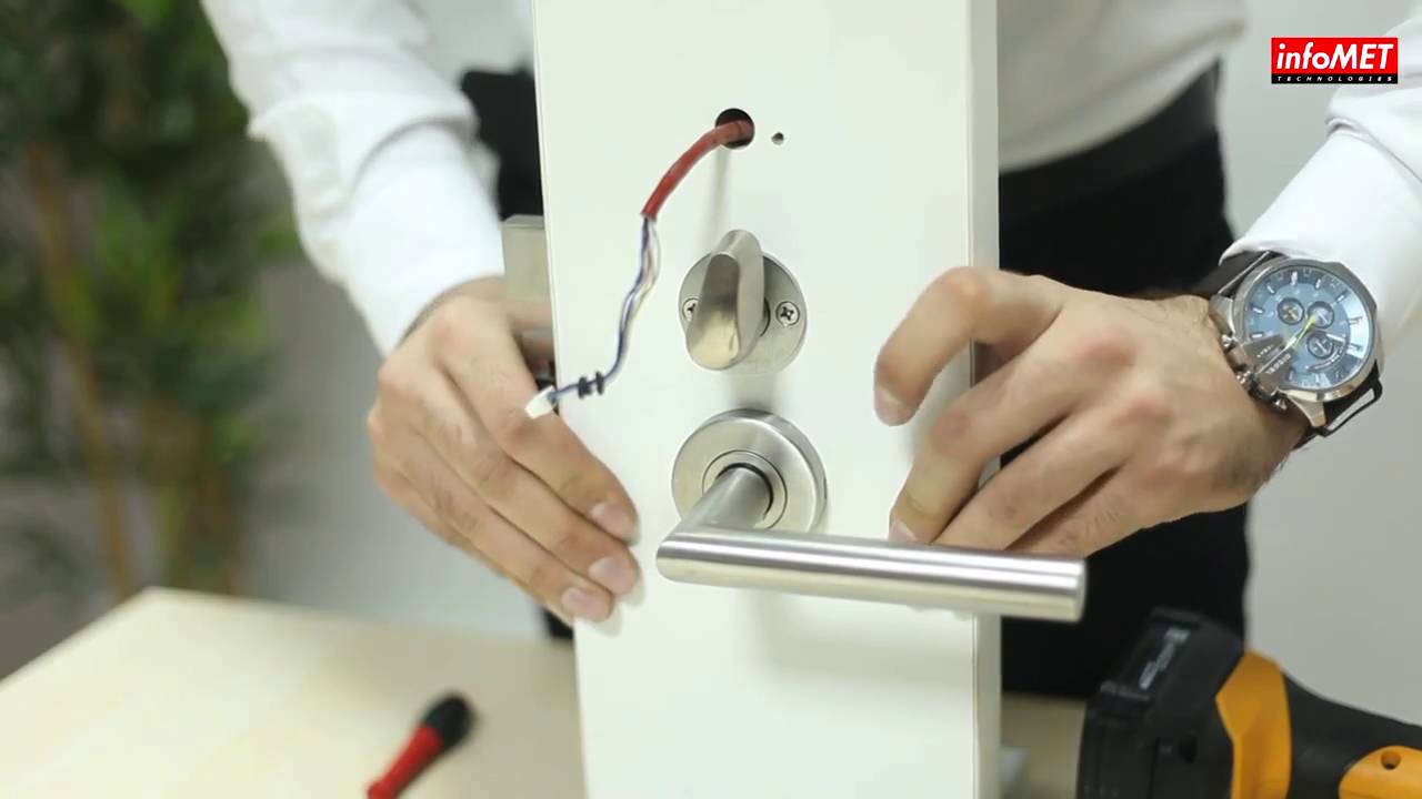 Salto Systems A Element Serisi Kartlı Kilit Sistemi Montajı