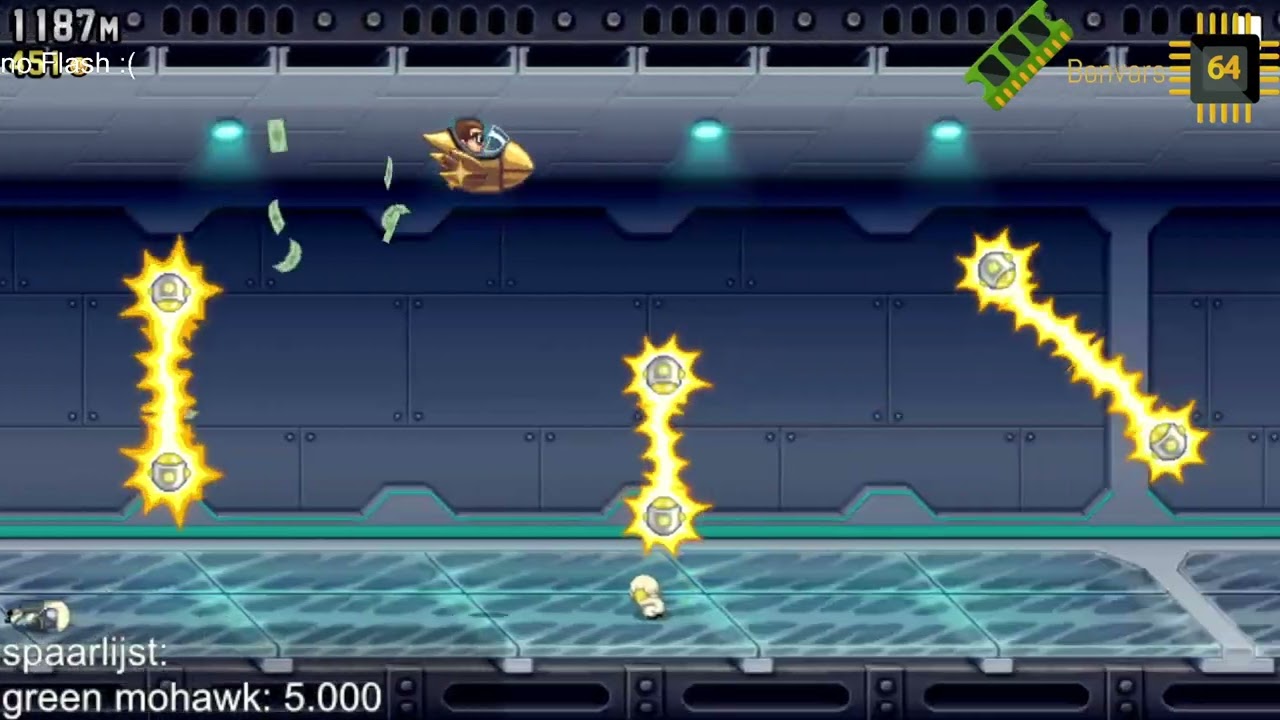 let's play jetpack joyride: 569 (100% token success)