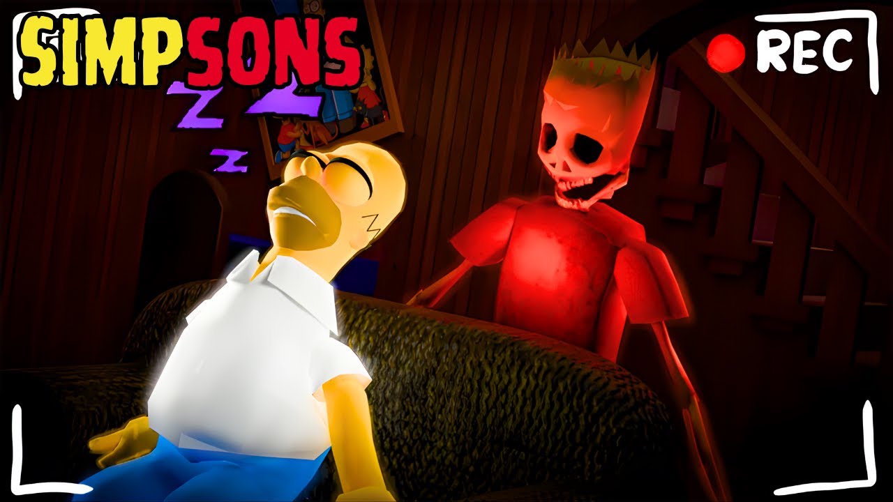 Simpsons Horror - Full Game Walkthrough & Ending - Roblox