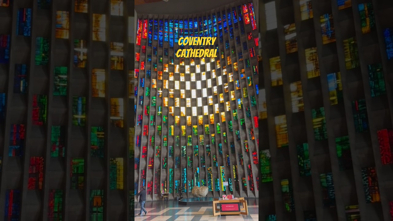 Two cathedrals in one city #visitengland #coventry #cathedral #england #anglicanchurch #walkingtour