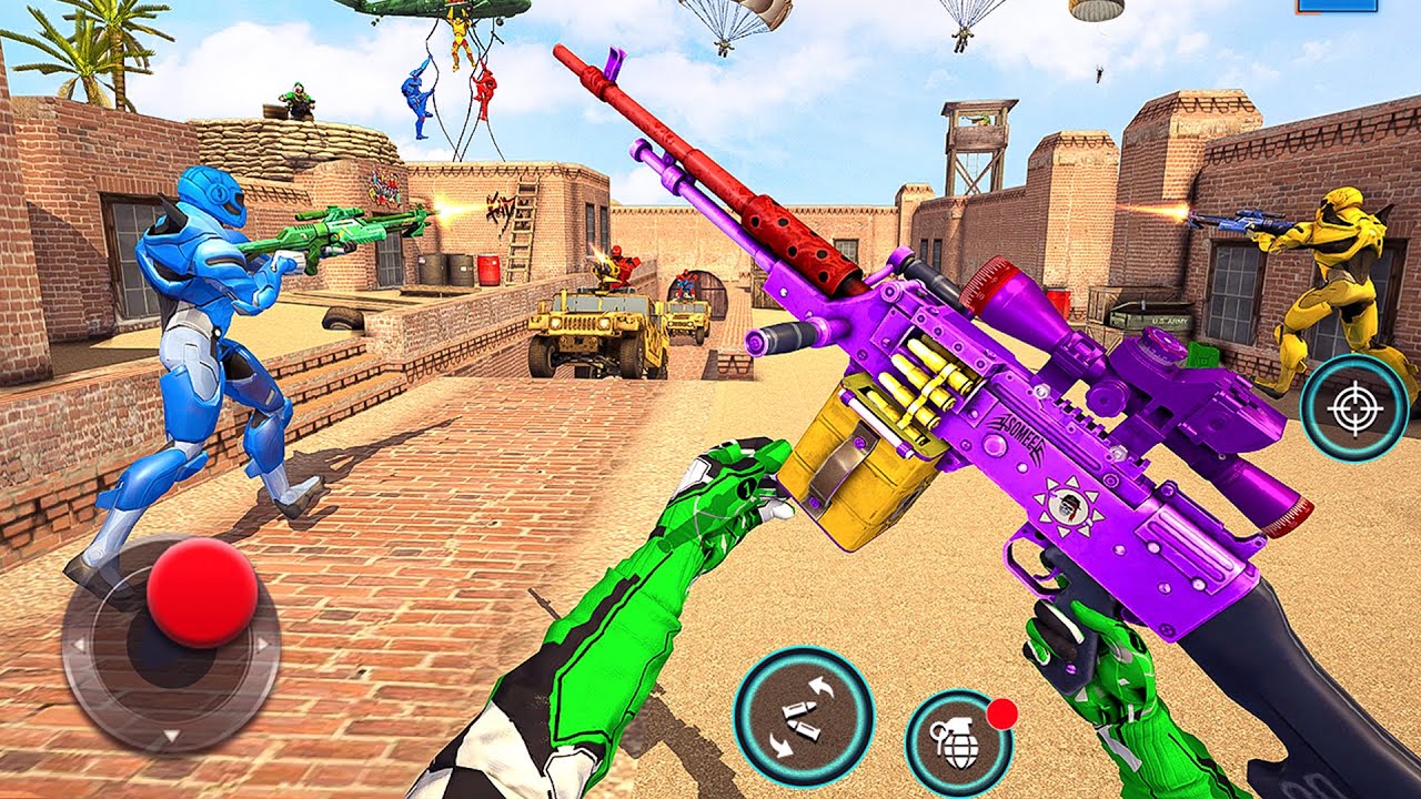 Robot Shooting Games &ndash; Counter Terrorist Game