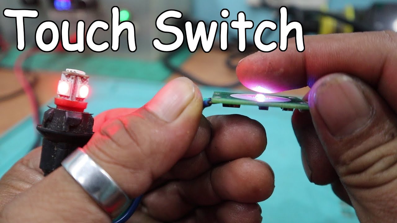 Capacitive Touch Sensor Switch Tagalog Tutorial