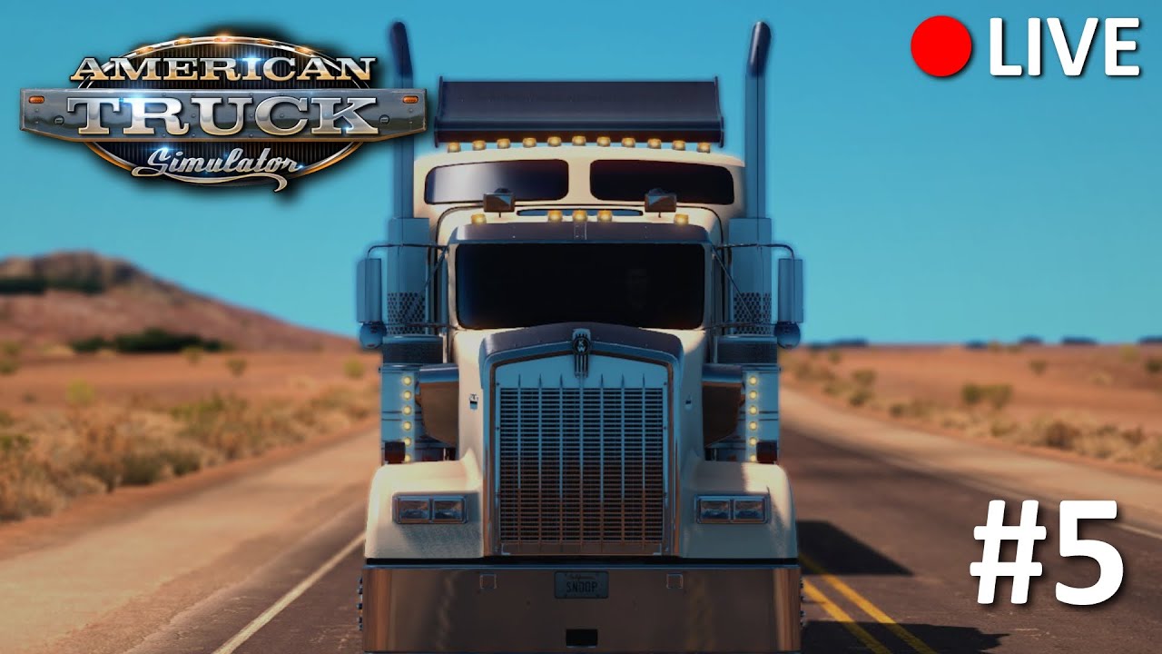 🔴 [LIVE] GILA NIH GRAFIKNYA KEREN! Perjalanan Keliling Amerika Eps. 5 | AMERICAN TRUCK SIMULATOR