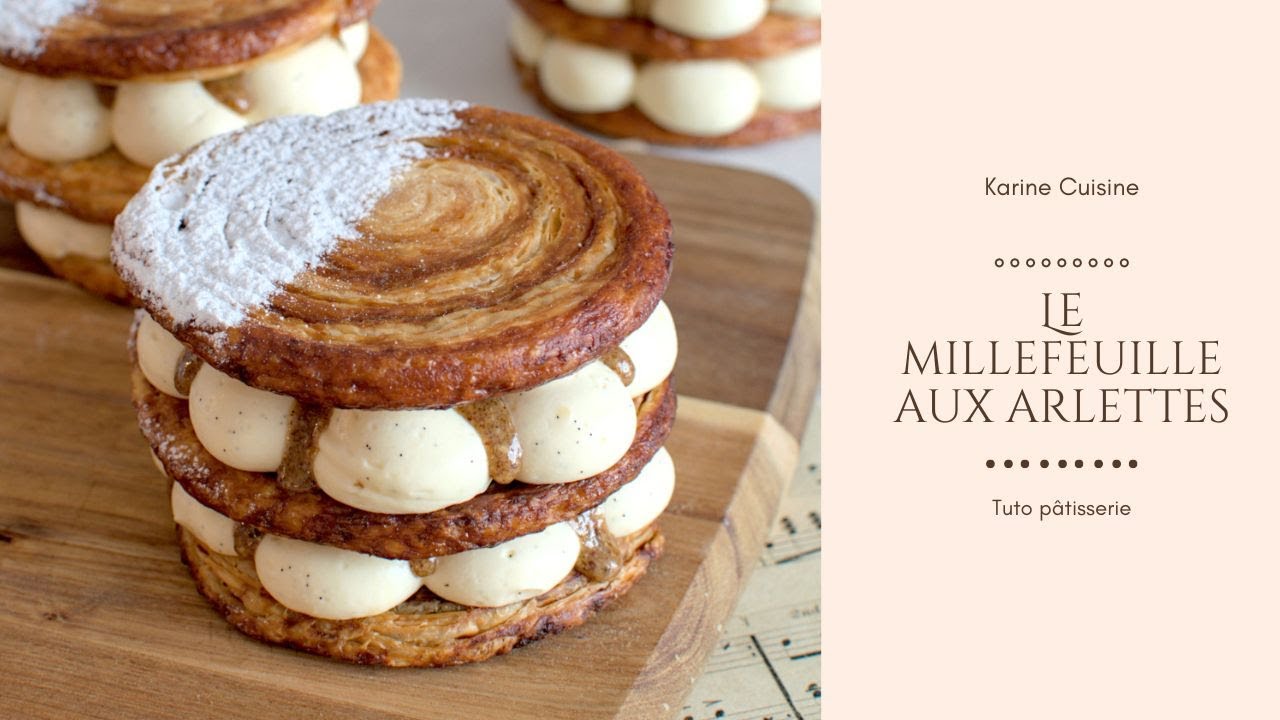 Le millefeuille d'arlettes - Comment utiliser ses chutes de pâte feuilletée.