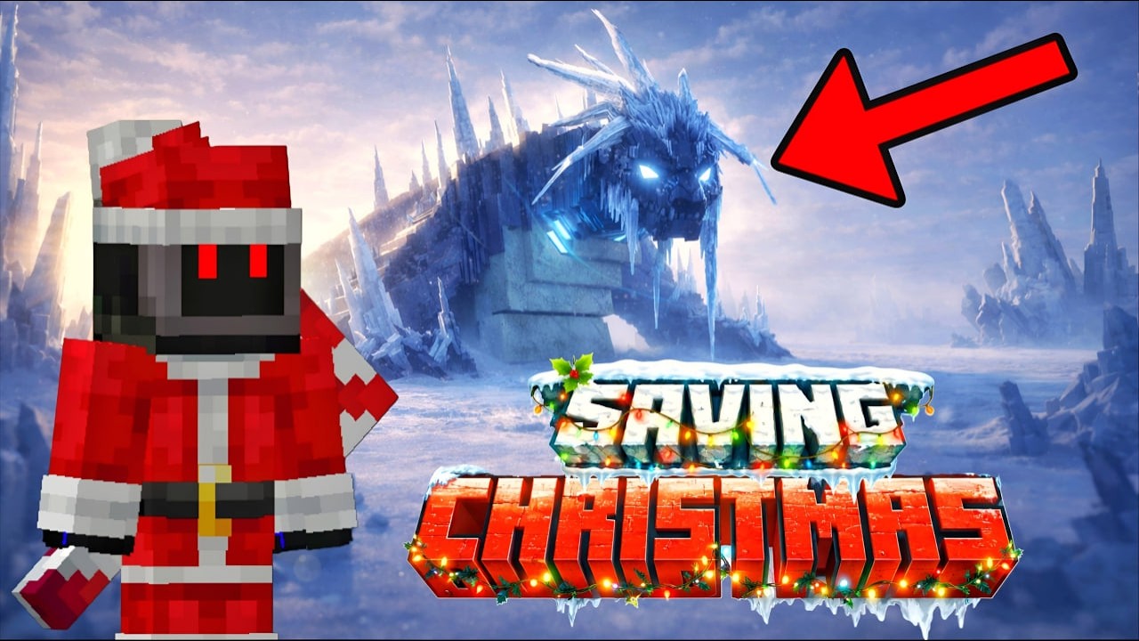 ကျနော် Christmas ကိုကယ်တင်ခဲ့တယ်! | Saving Christmas in Minecraft