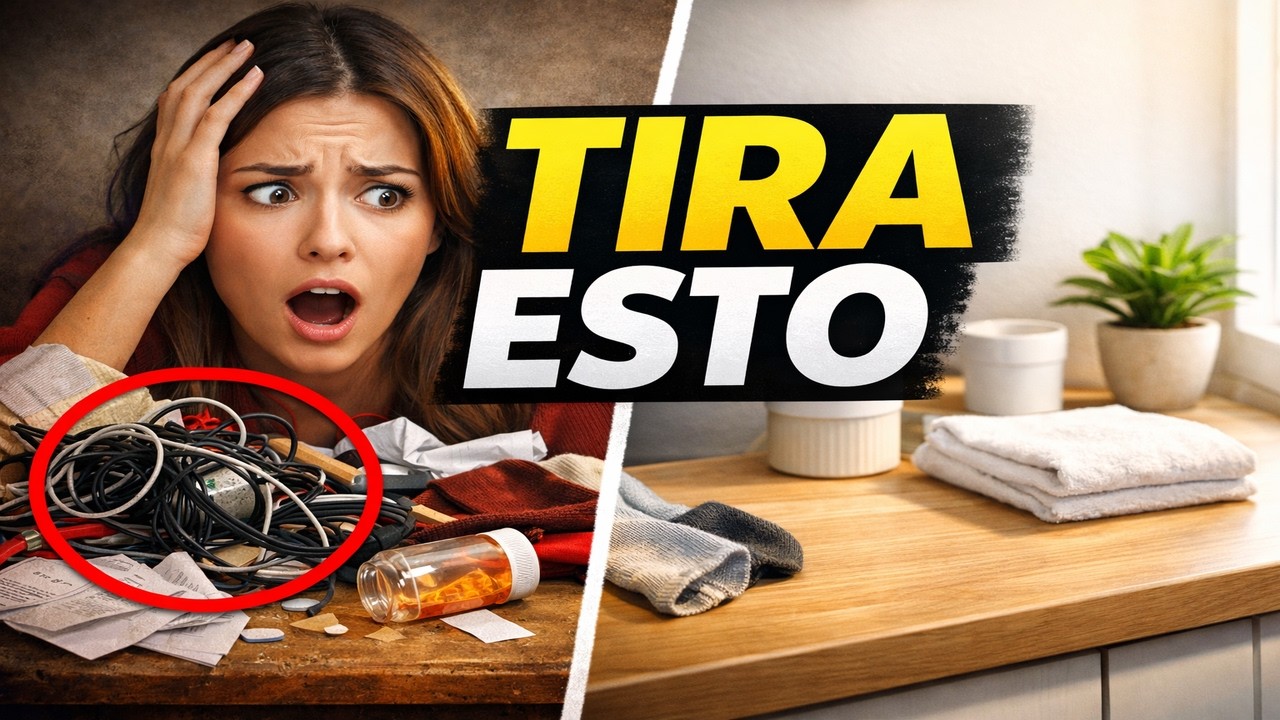 40 cosas que deberías tirar de tu casa ahora mismo (sin darte cuenta te están agotando)