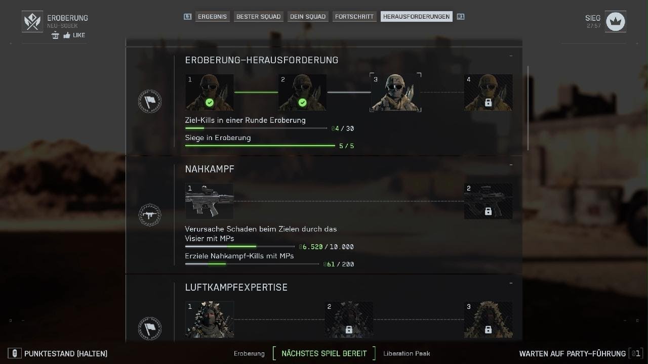 Battlefield 6 Eroberung LIBERATION PEAK KAMM 13 Entspannte Kampfpanzer Runde zwei besten Mechaniker