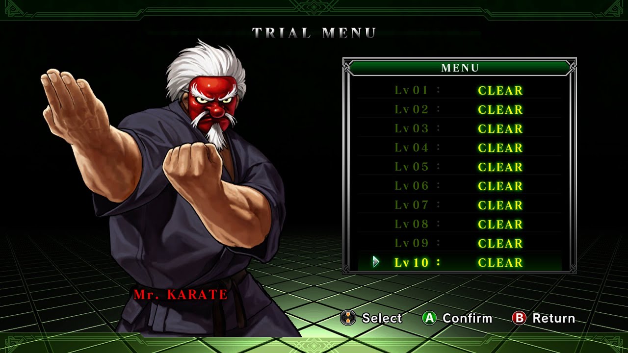 The King of Fighters XIII | Mr. Karate TRIALS