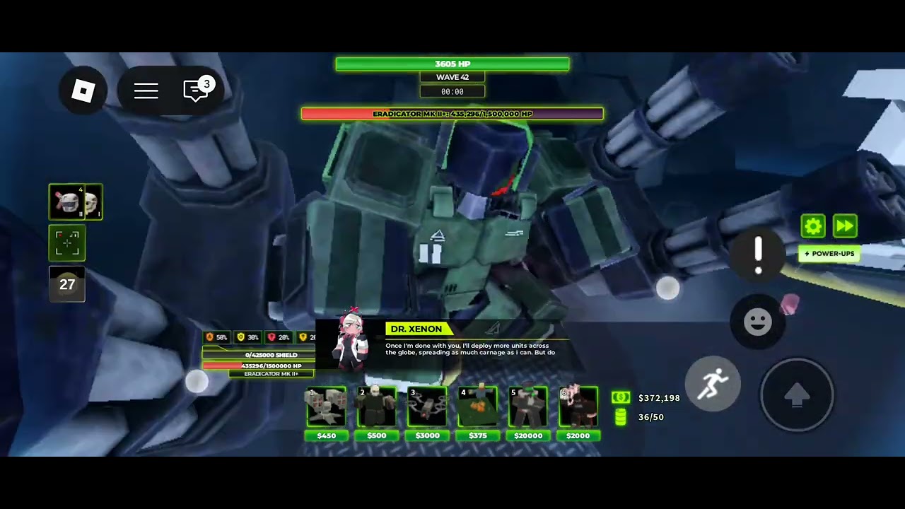 Eradicator mk2+ Boss fight 
