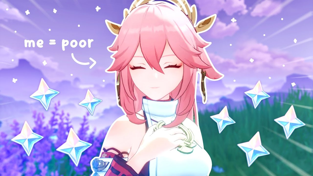 grinding primogems because 4.6 is gonna destroy me 🌸