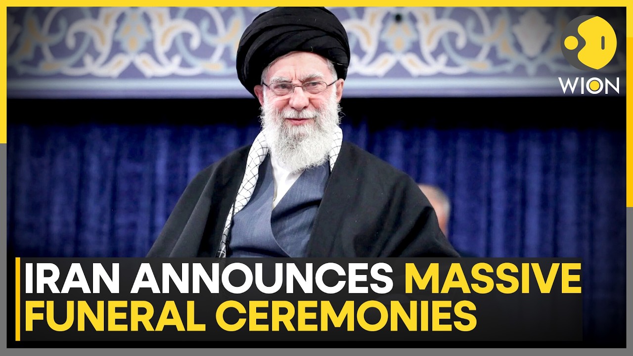 Iran To Hold Funeral Ceremony For Late Supreme Leader Ayatollah Ali Khamenei | WION News