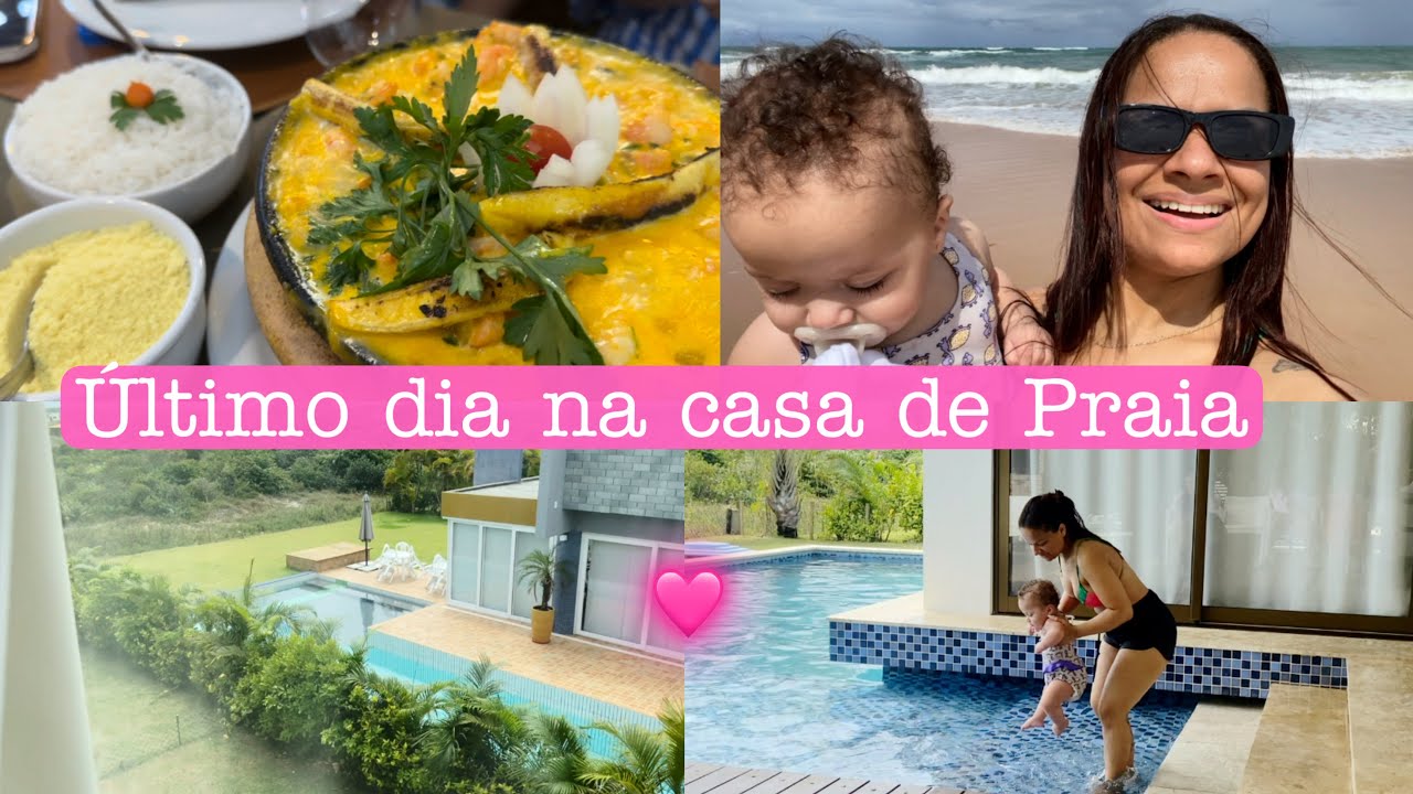 PARECE UM SONHO - ALMOÇO CAPRICHADO NA BAHIA  - PRIMEIRA VEZ DELA NO MAR