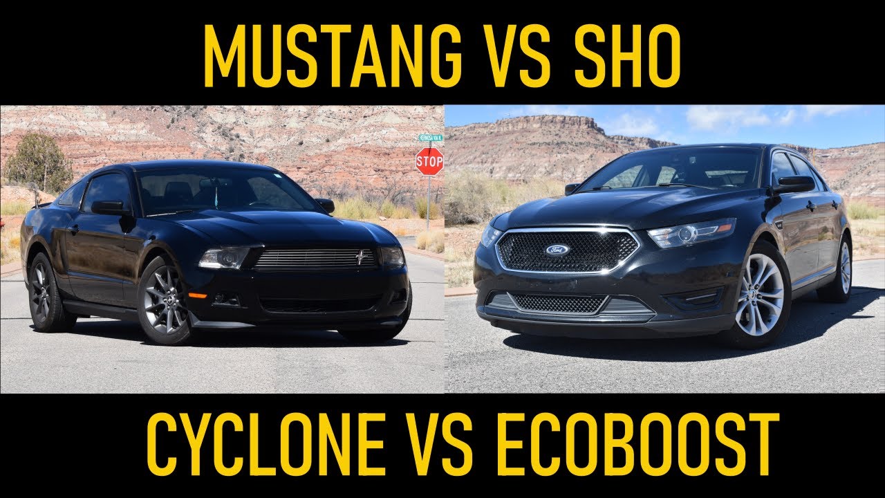 2013 TAURUS SHO vs 2012 MUSTANG