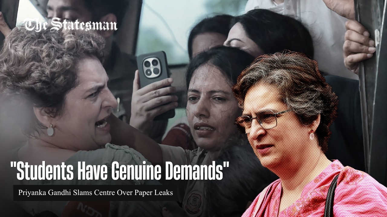 'Students Have Genuine Demands': Priyanka Gandhi Slams Centre Over Paper Leaks