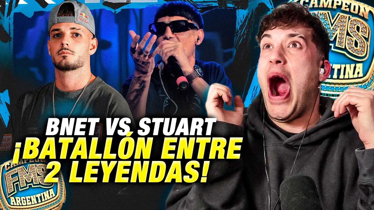 BNET 🇪🇸 VS STUART 🇦🇷 EL BATALLÓN INÉDITO DE DOS LEYENDAS ANTES DE SU RETIRO EN FMS FINALS ARGENTINA