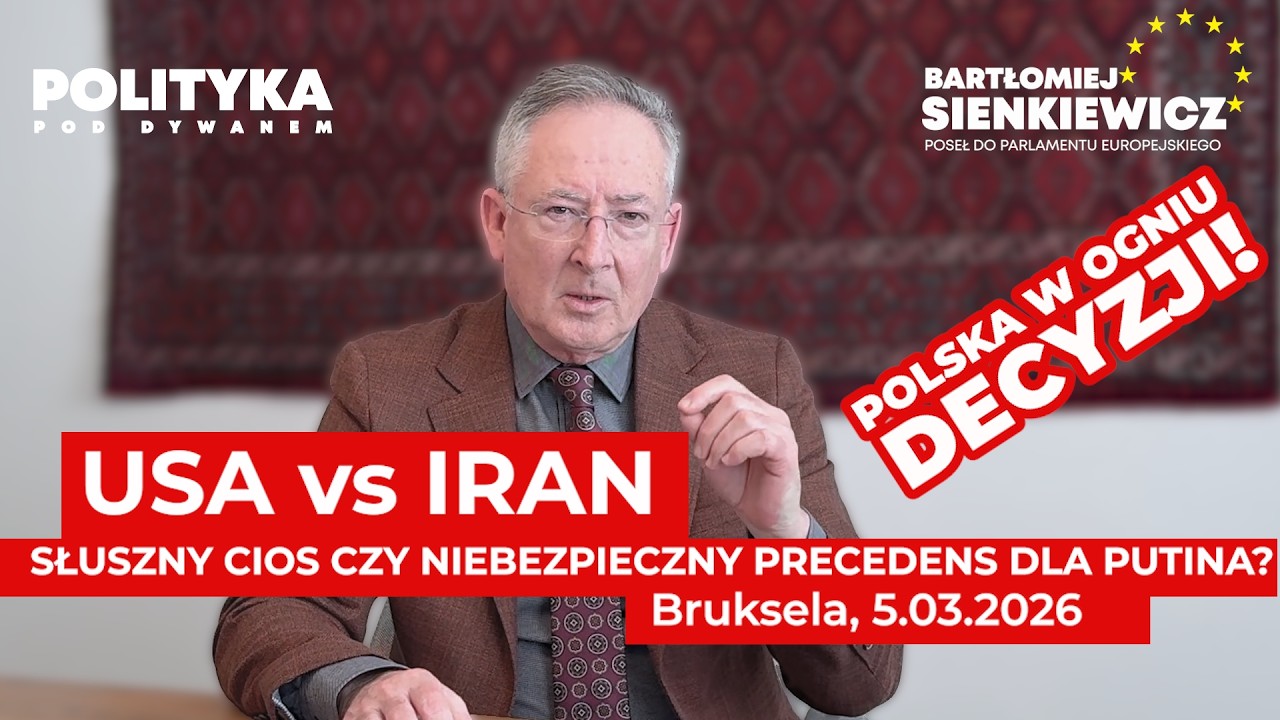 USA OBALI FANATYK&Oacute;W RELIGIJNYCH W IRANIE? Bartłomiej Sienkiewicz | Polityka pod Dywanem #20