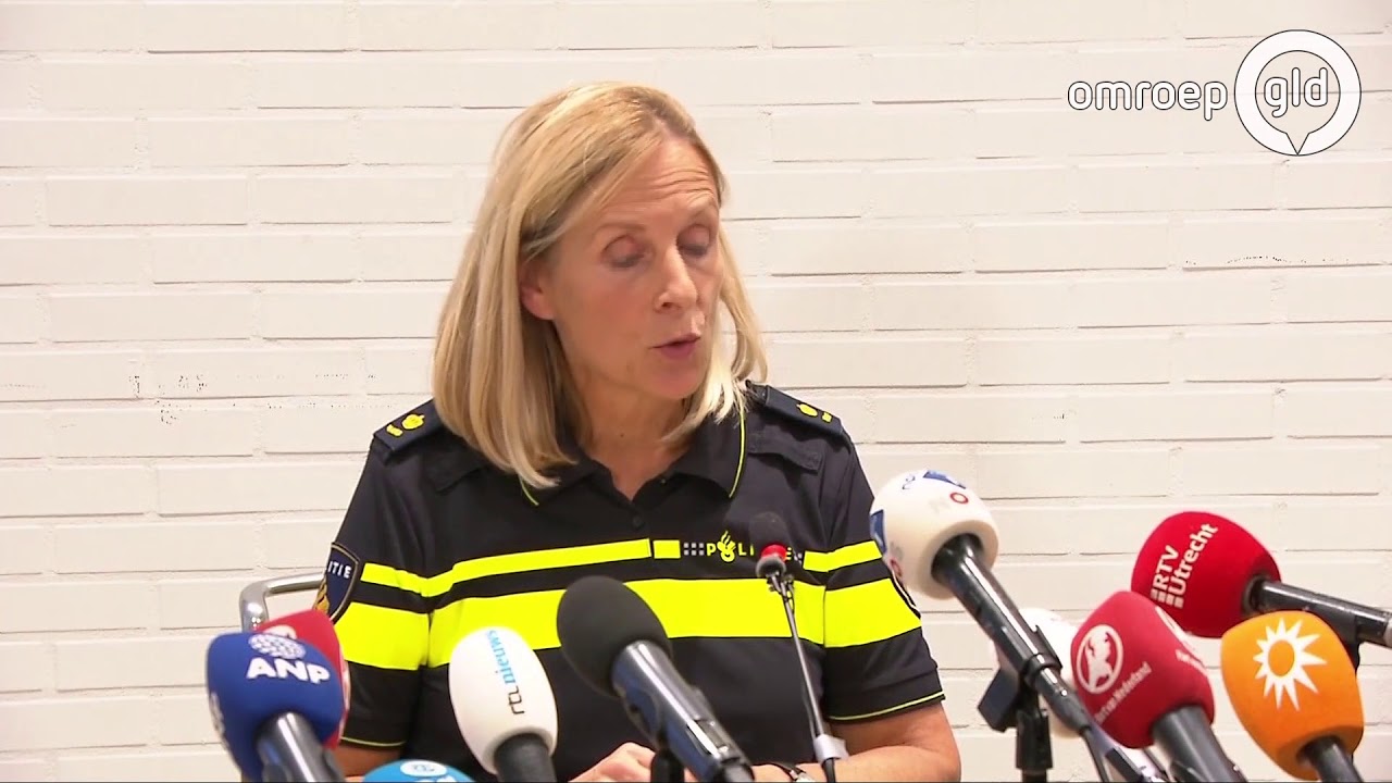 Persconferentie over de vermiste Anne Faber