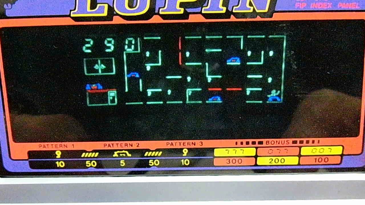 13713 Tomy LSI Game FL Tabletop Lupin