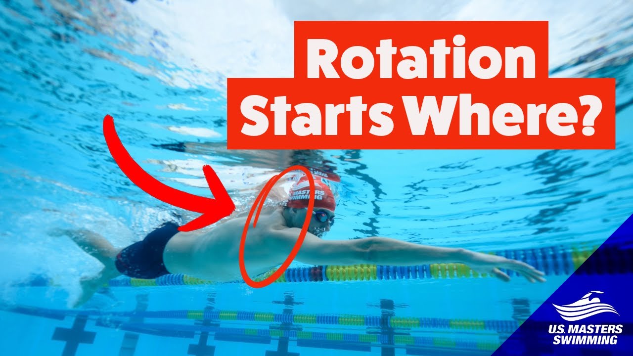 Freestyle Swimming Body Position | Lesson 5 | Where Rotation Should Come From