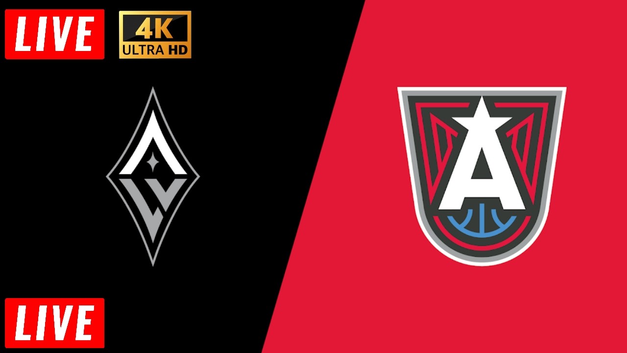 Las Vegas Aces vs Atlanta Dream LIVE | WNBA Basketball Live Today | 4K UHD