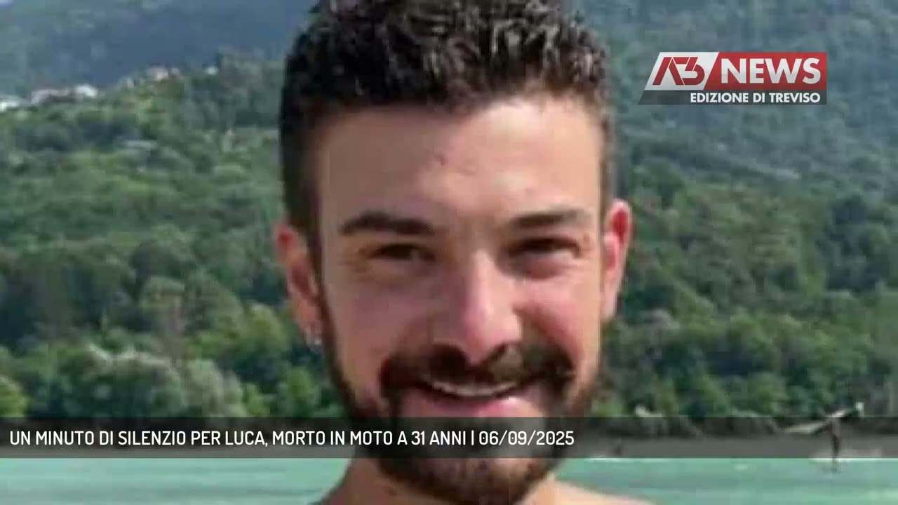 UN MINUTO DI SILENZIO PER LUCA, MORTO IN MOTO A 31 ANNI | 06/09/2025