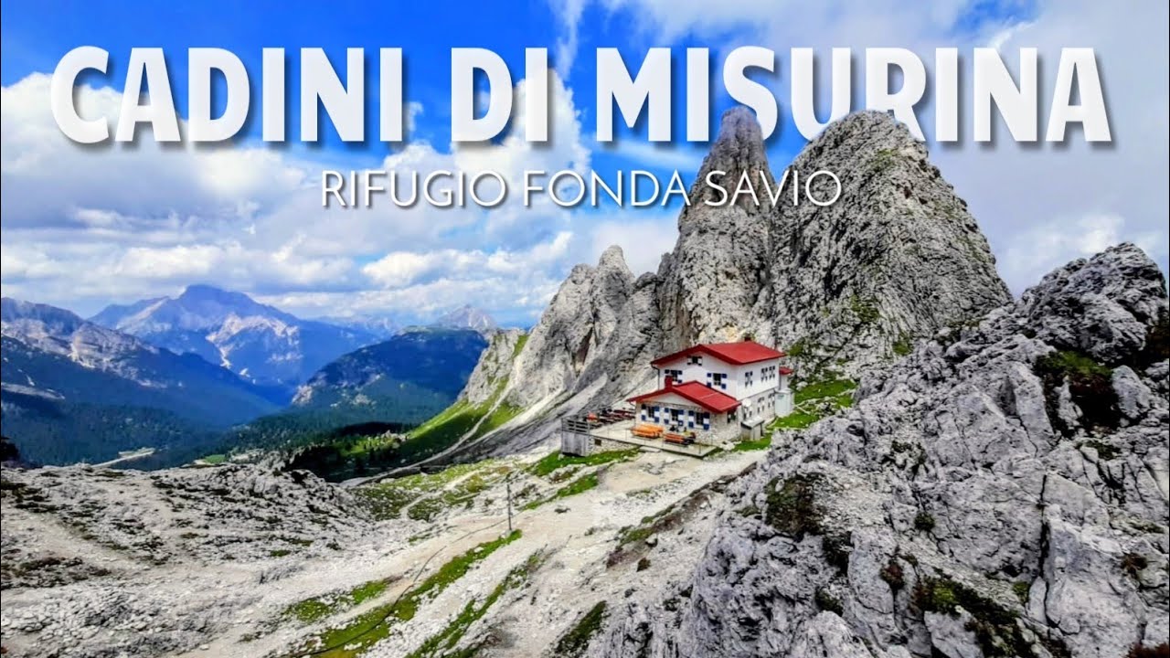 Cadini di Misurina : escursione ad anello alla scoperta del Rifugio Fonda Savio [4K]