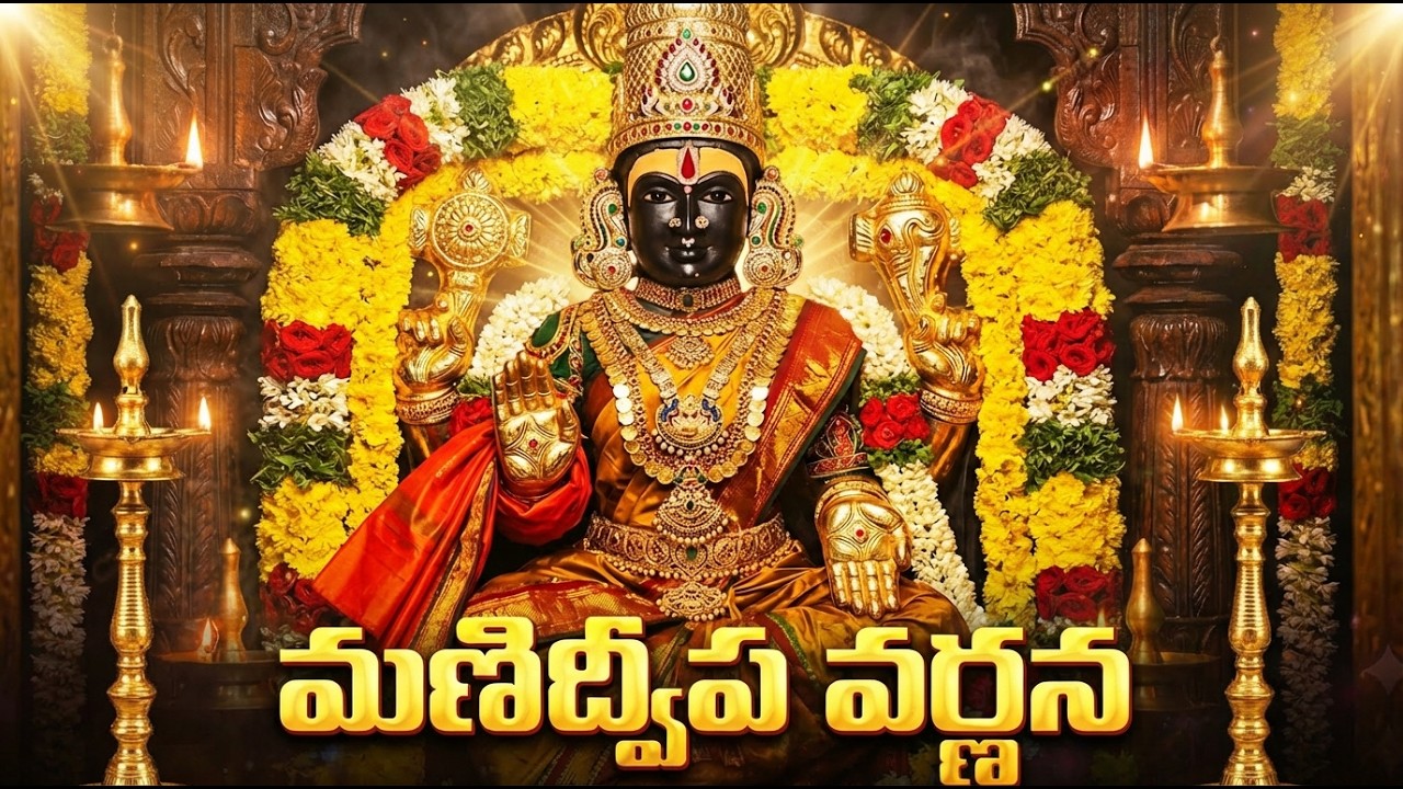 మణిద్వీప వర్ణన | Manidweepa Varnana | Friday Special Lakshmi Devi Bhakti Songs Telugu
