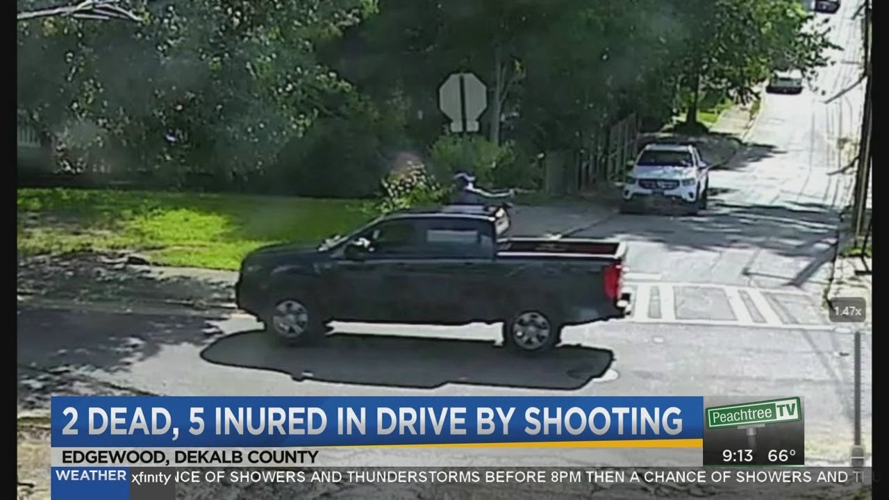 2 dead, 5 injured in Edgewood drive-by shooting