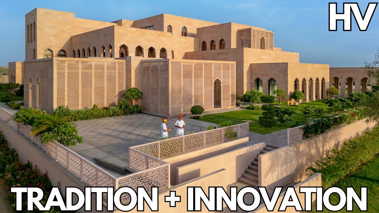 Современный дом, построенный по традиционному, но инновационному дизайну