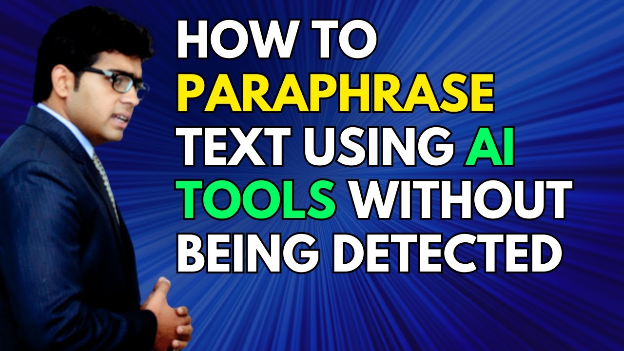 How to paraphrase in 6 easy steps || Paraphrase using AI tool without being detected | Urdu Guide