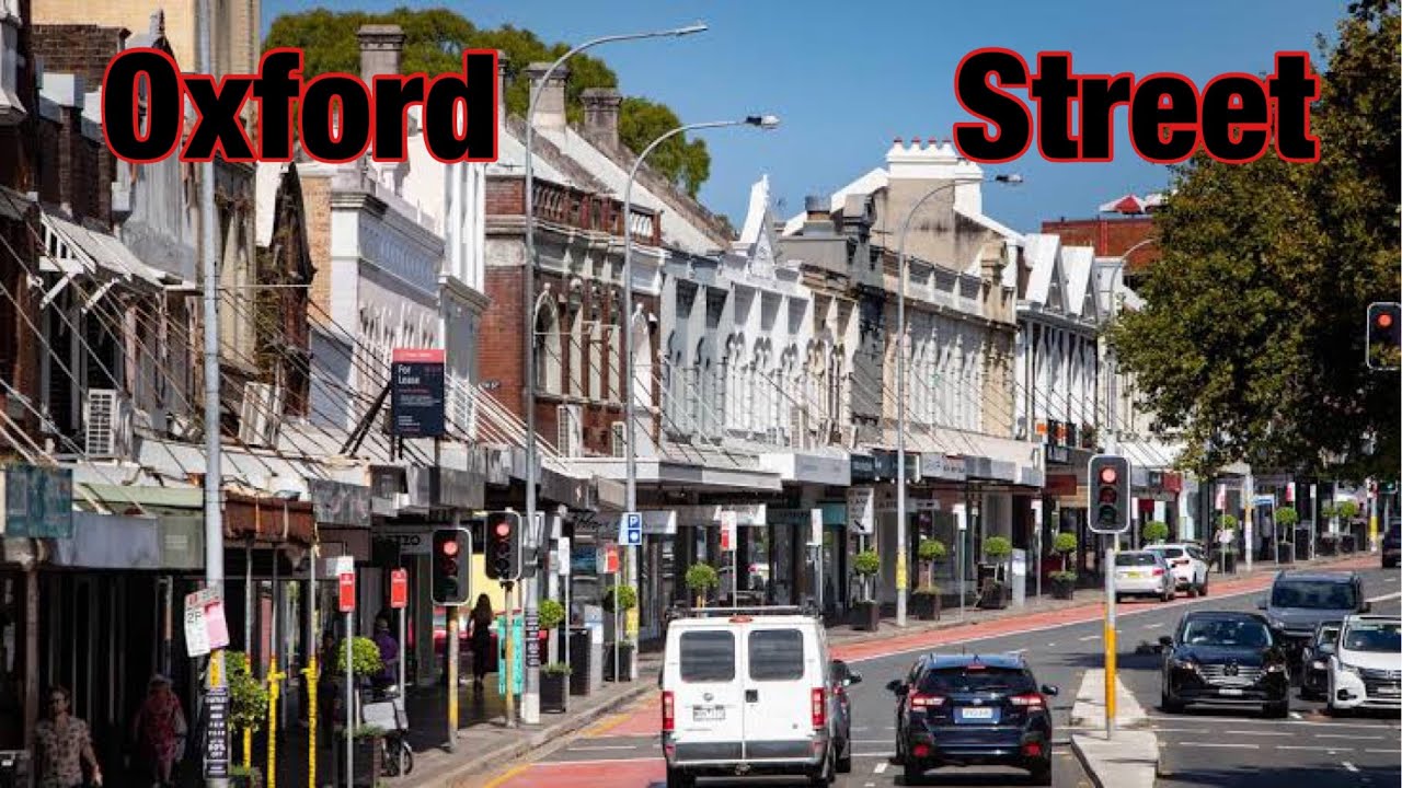 Oxford street Sydney Australia tour/4k tour/HDR morning