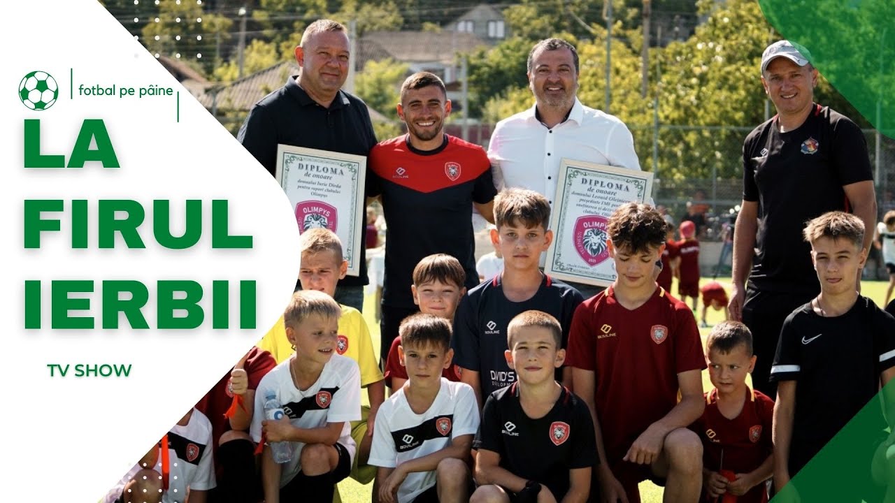 Cristian Obadă și-a deschis oficial terenul de fotbal, La firul Ierbii