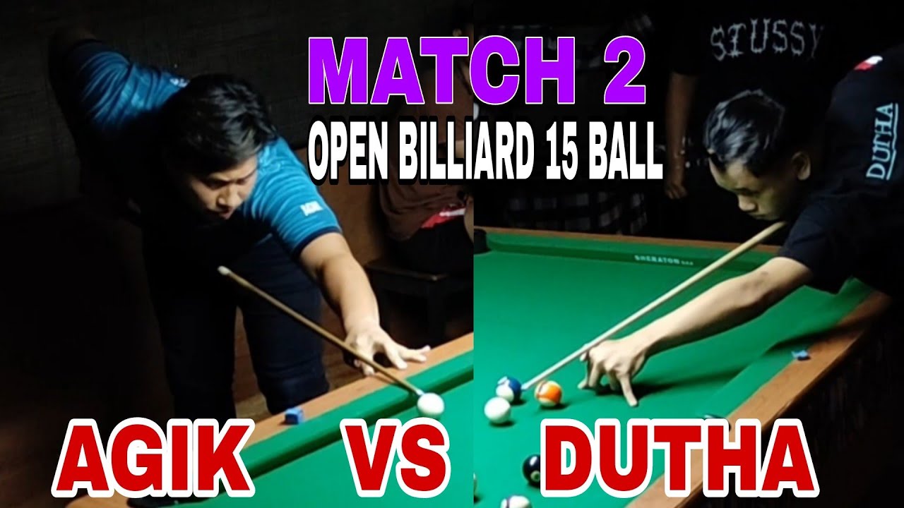 Epic Billiard Battle: Agik 🆚 Dutha 🔥 15-Ball Edition