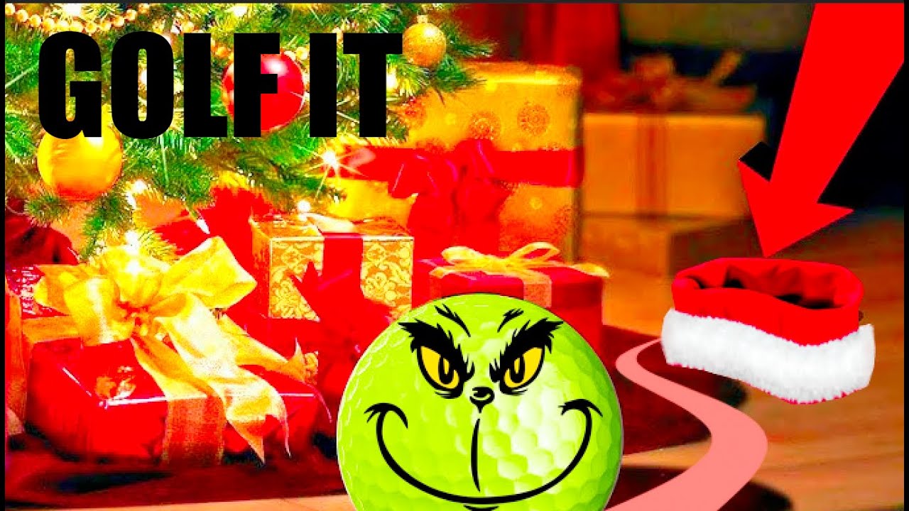 RAKY SE VUELVE EL GRINCH Y ROBA EL MAPA NAVIDEÑO | Golf It #1