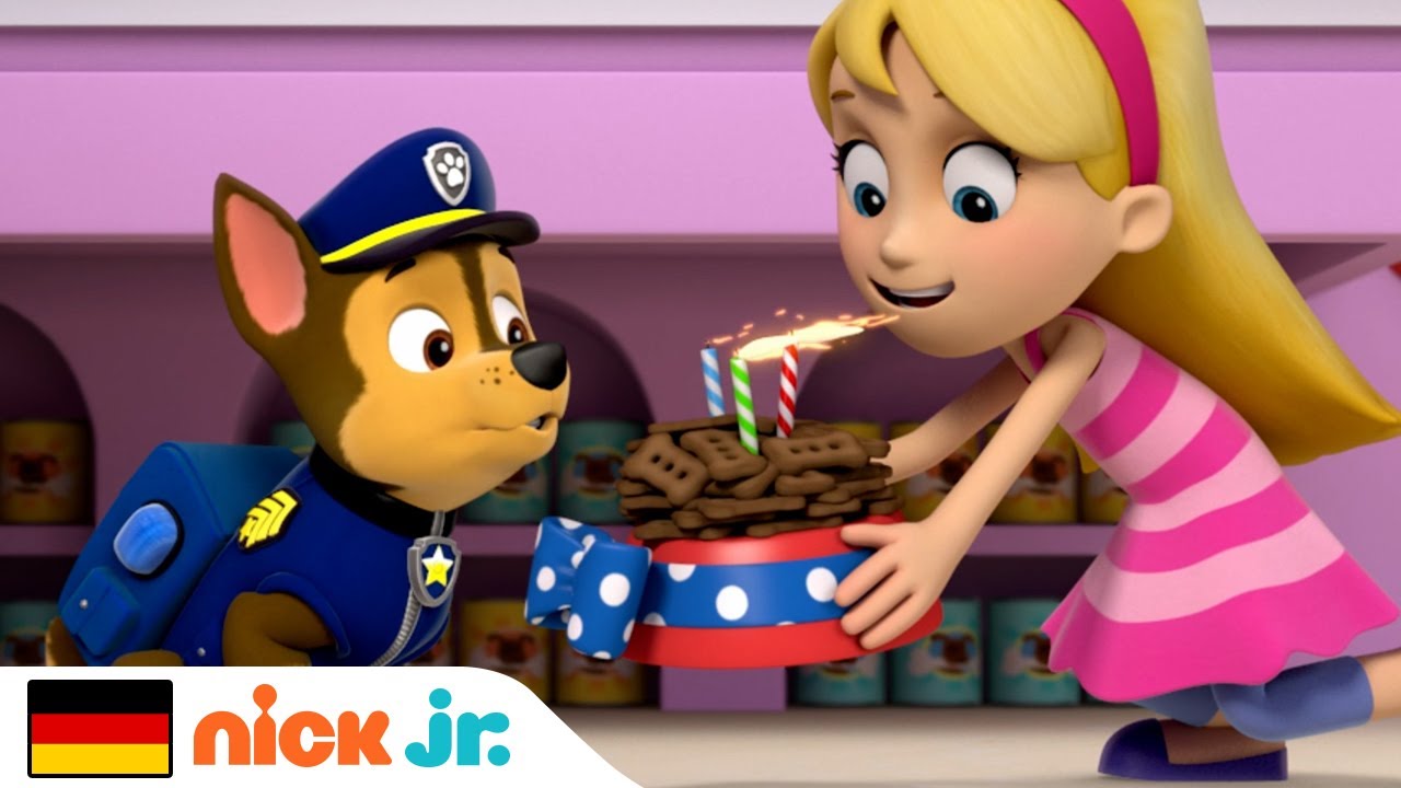 PAW Patrol | Eine &Uuml;berraschungs-Geburtstagsparty f&uuml;r Chase! | Nick Jr. Deutschland