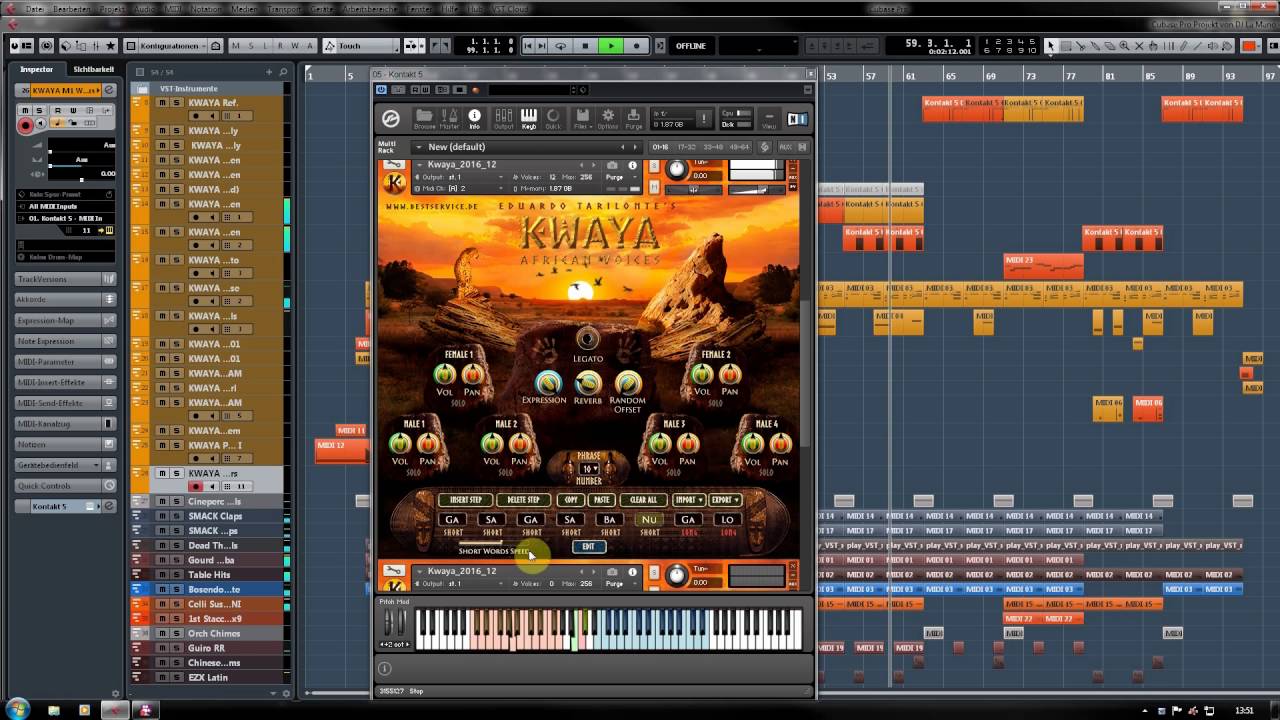 Massai, Kwaya African Voices Demo Video