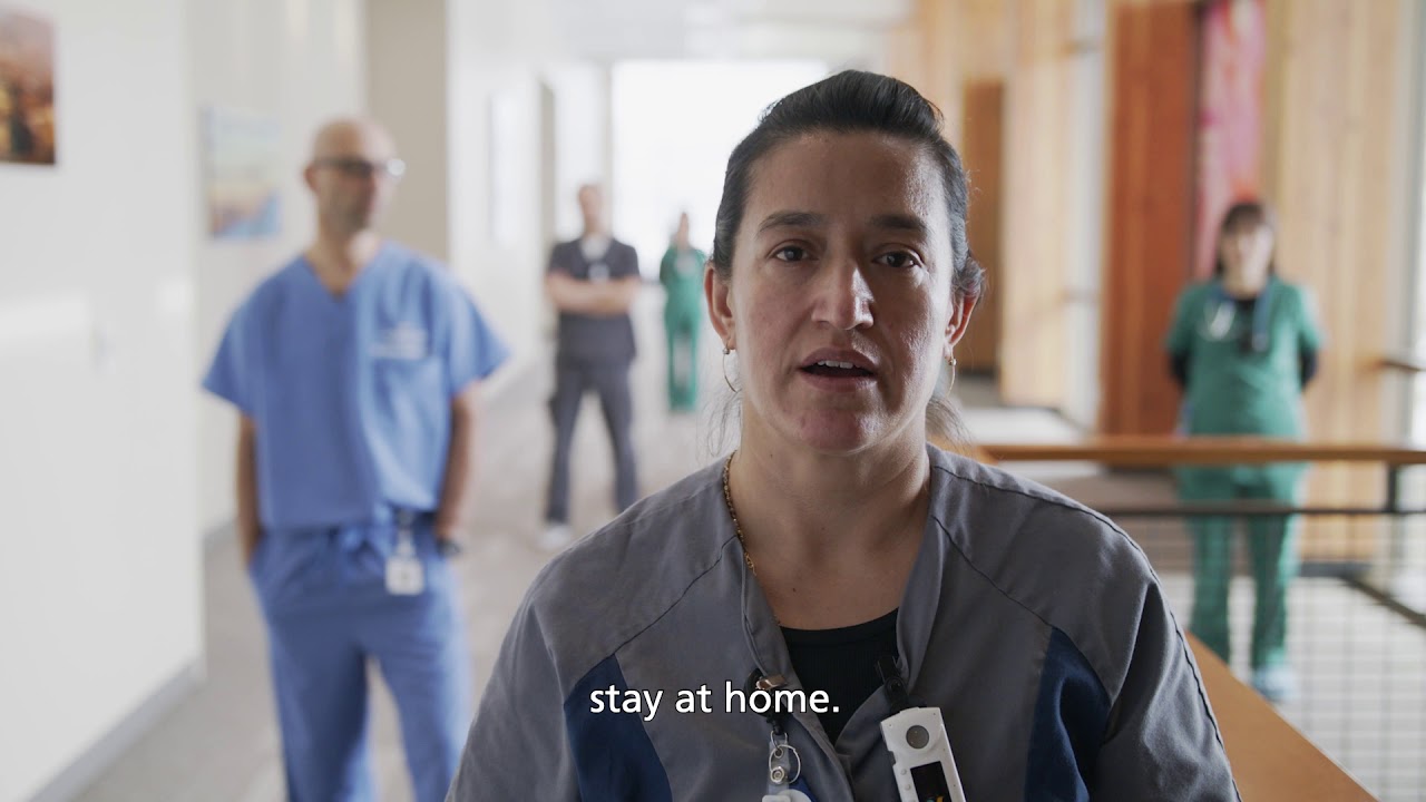 Be bold. Be a hero. Stay home.