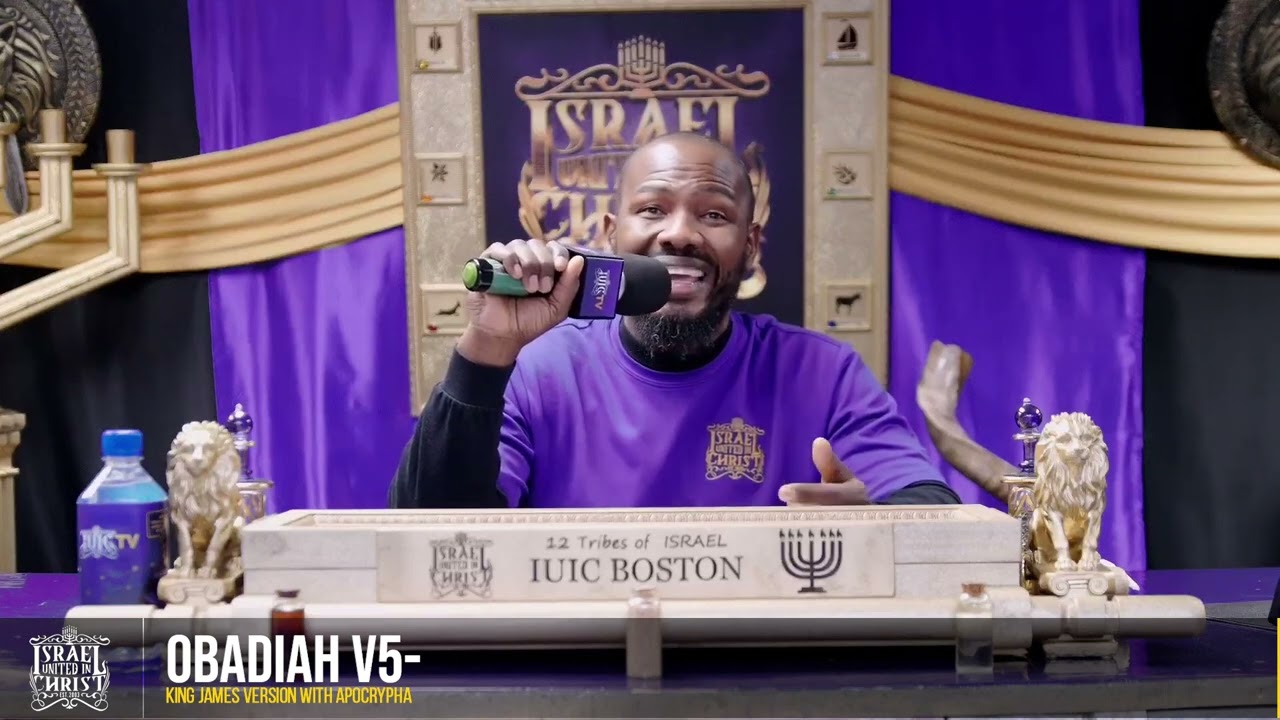 #IUIC  15 Minutes W  The Captains  OBADIAH'S VISION #bible