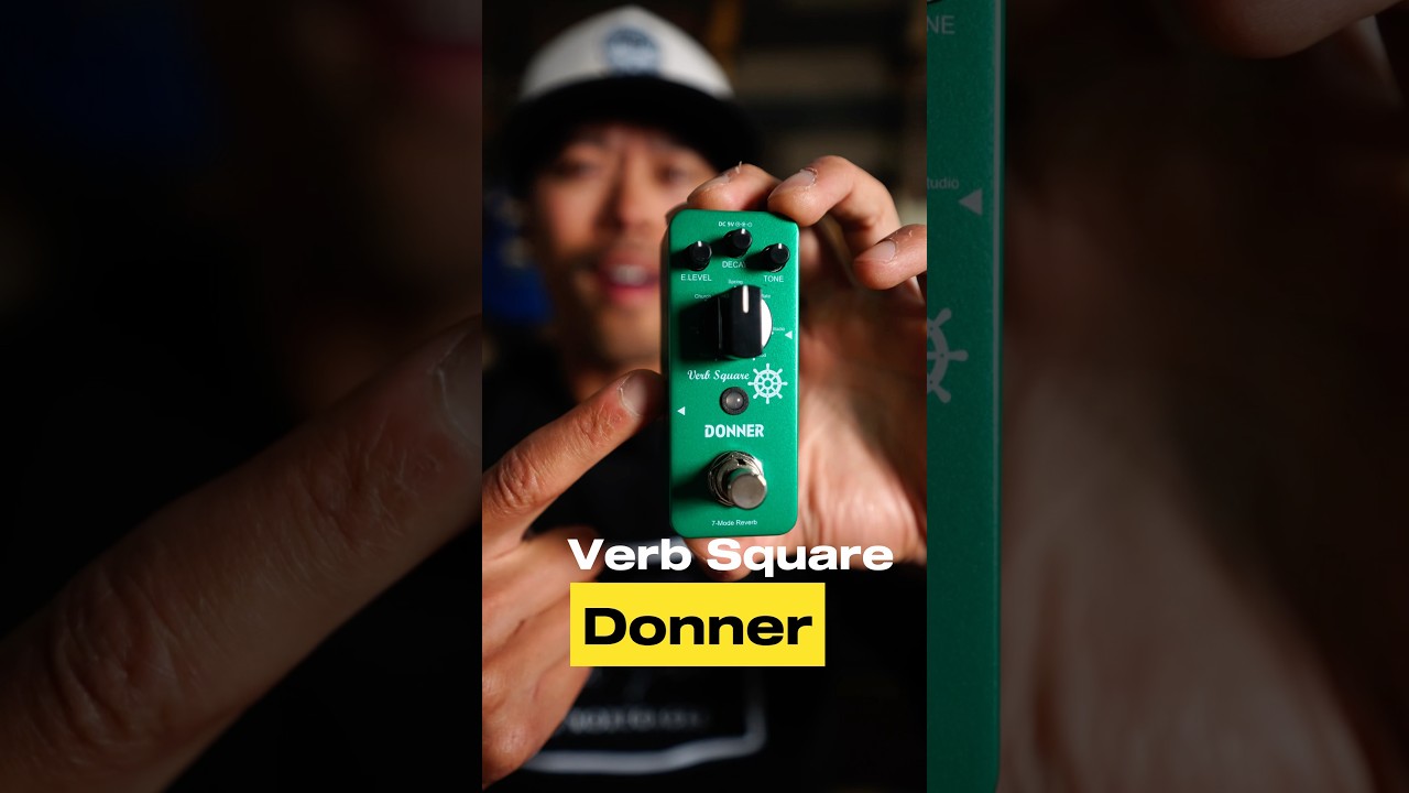 Педаль реверберации Donner - Verb Square