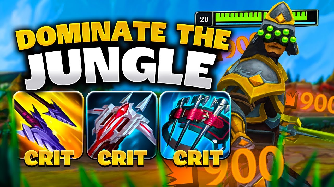 CRIT MASTER YI IS S+ IN JUNGLE WITH THIS NEW ITEM