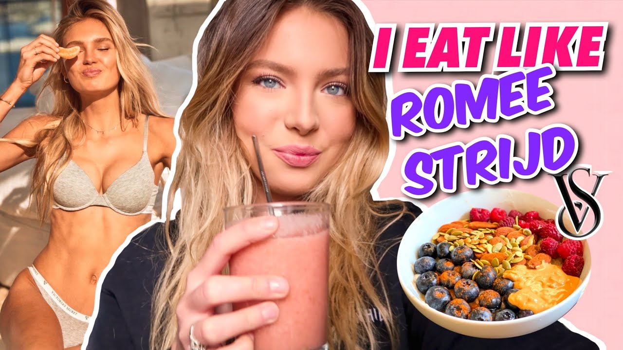 JE MANGE COMME UNE VICTORIA’S SECRET PENDANT 1 SEMAINE | SleepingBeauty