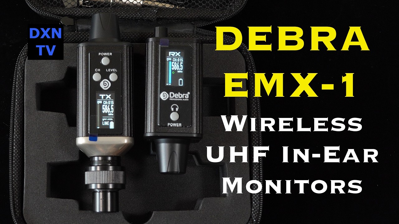 Debra EMX-1 UHF Digital Wireless IEM - Unbox, first impressions and quick review
