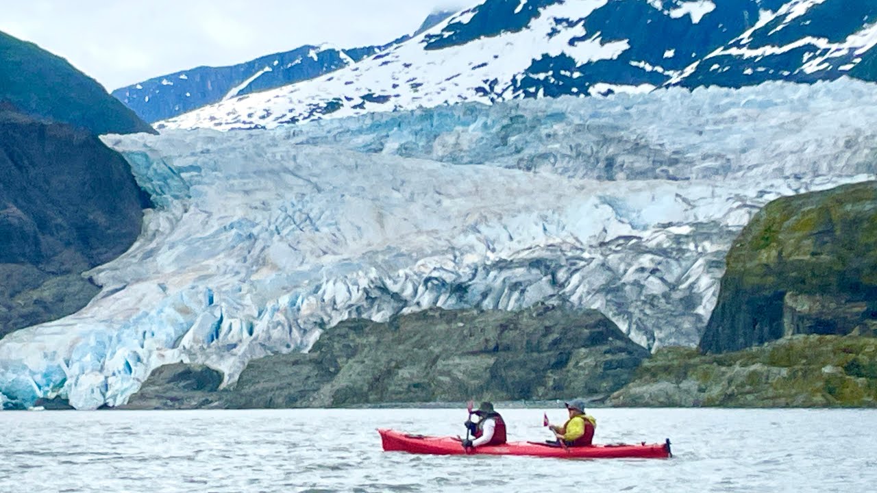First time: Kayaking to the Mendenhall Glacier, Alaska June 2025