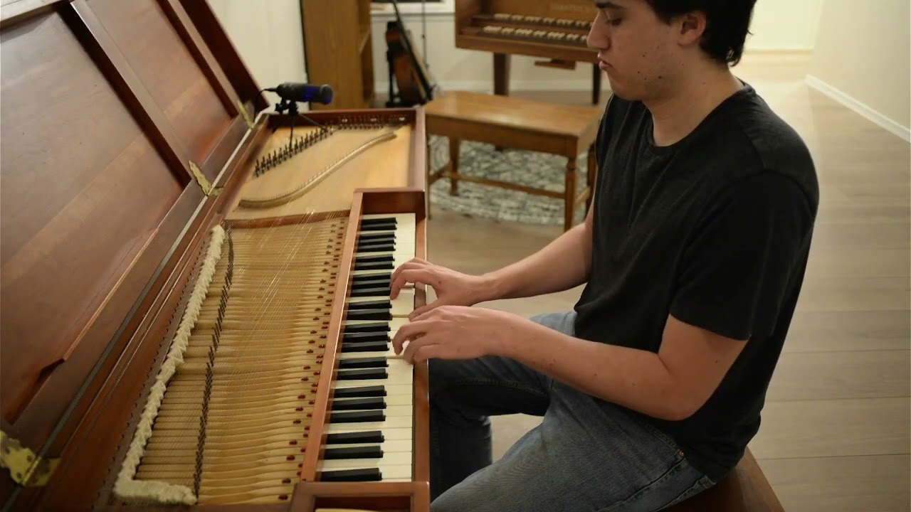 Bach Prelude in C major - Clavichord